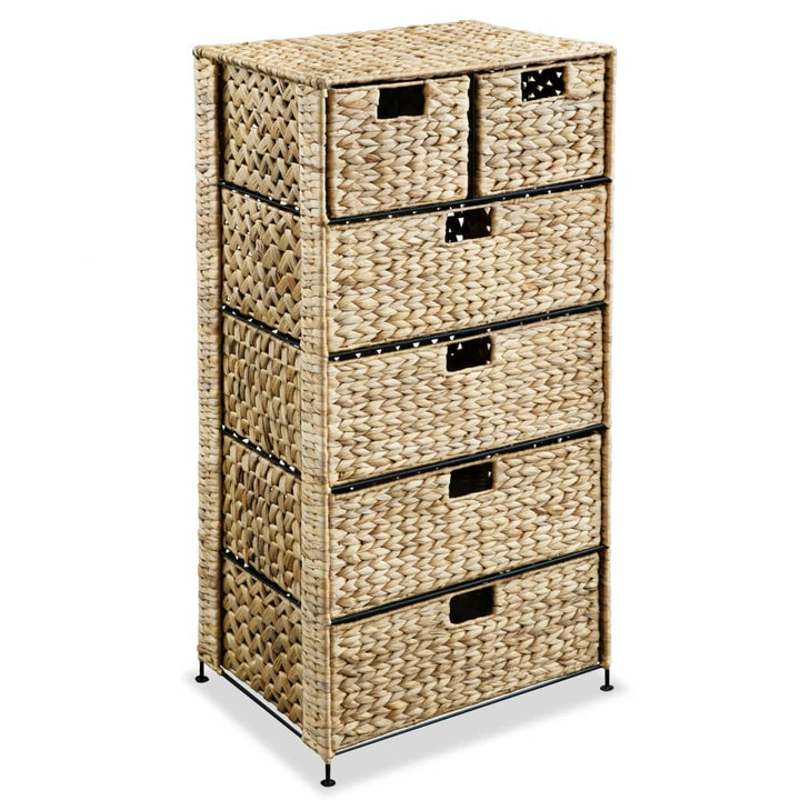 Unitate De Depozitare Cu 5 Coșuri 25,5X37X100 Cm Zambilă De Apă