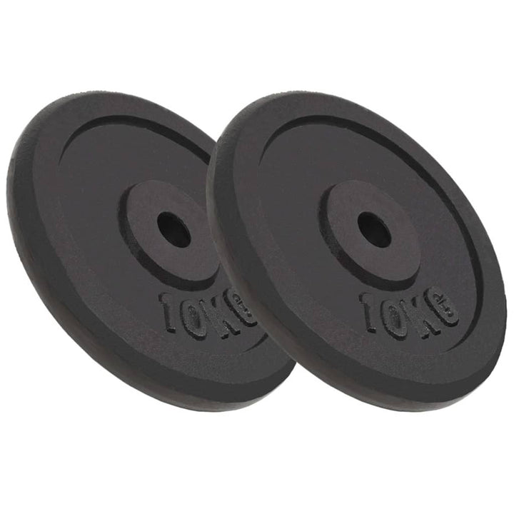 Plăci De Greutate, 4 Buc., 2X10 Kg+2X5 Kg, Fontă