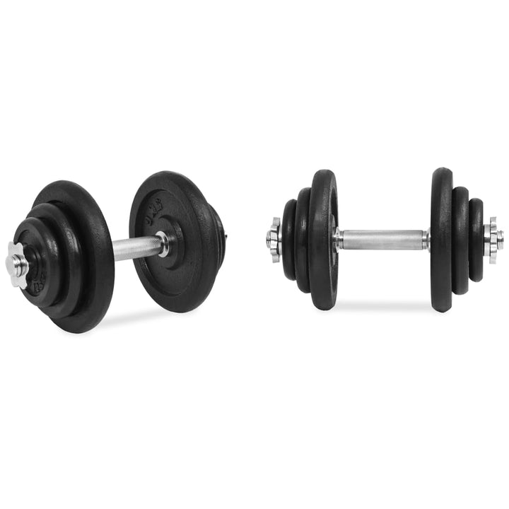 Set De Gantere, 18 Piese, 40 Kg, Fontă