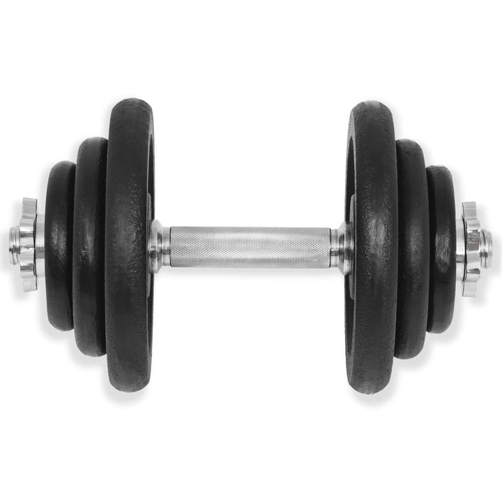 Set De Gantere, 18 Piese, 40 Kg, Fontă