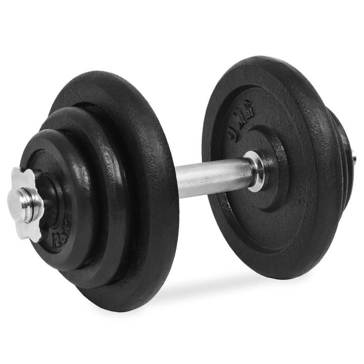 Set De Gantere, 18 Piese, 40 Kg, Fontă
