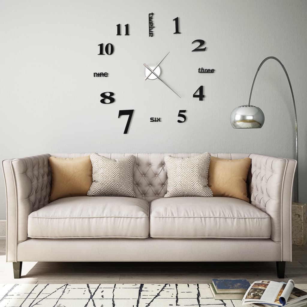 Ceas De Perete 3D, , 100 Cm, Xxl, Design Modern