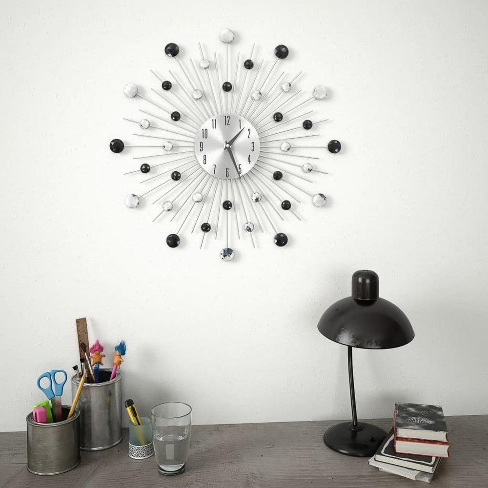 Ceas De Perete, Mecanism Cuarț, 50 Cm, Design Modern