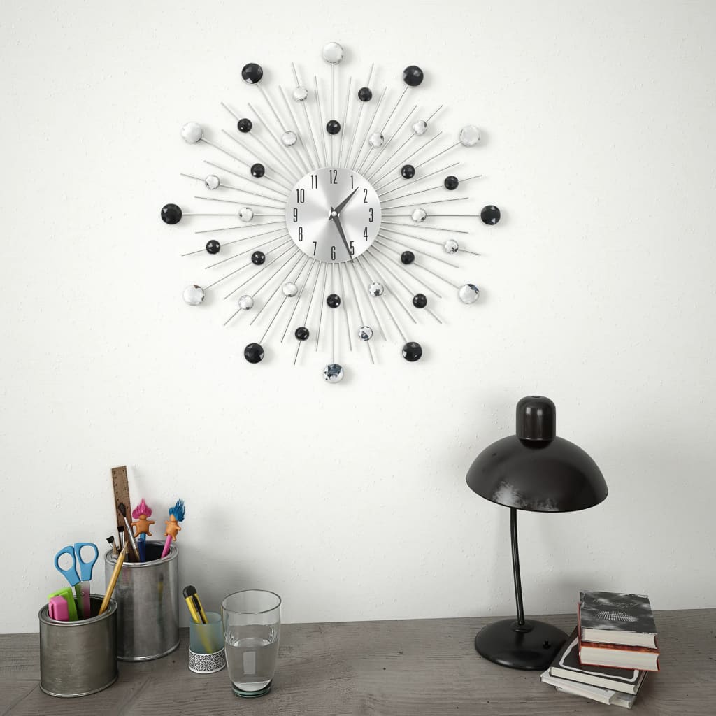 Ceas De Perete, Mecanism Cuarț, 50 Cm, Design Modern