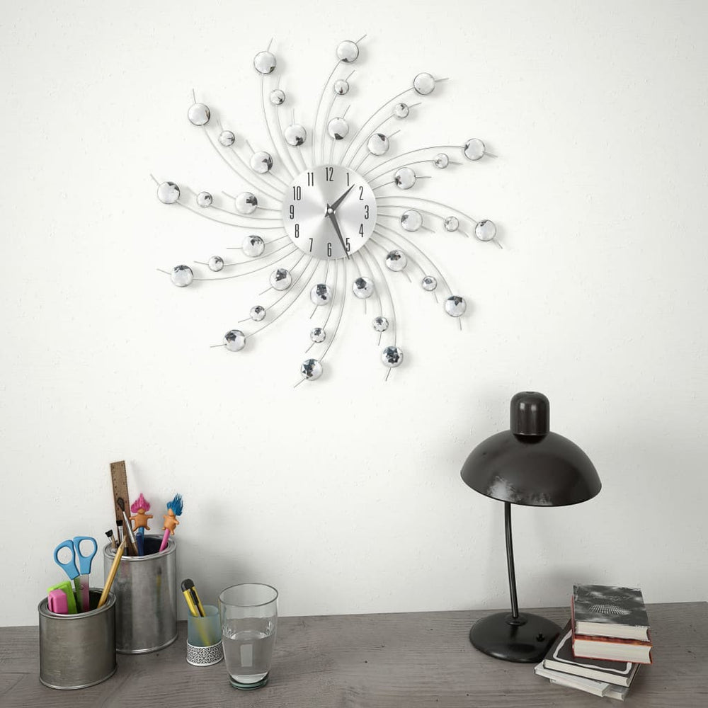 Ceas De Perete, Mecanism Cuarț, 50 Cm, Design Modern