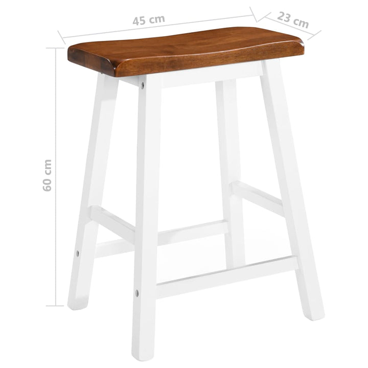 Set Mobilier Tip Bar, Masă Și Scaune, 3 Piese, Lemn Masiv