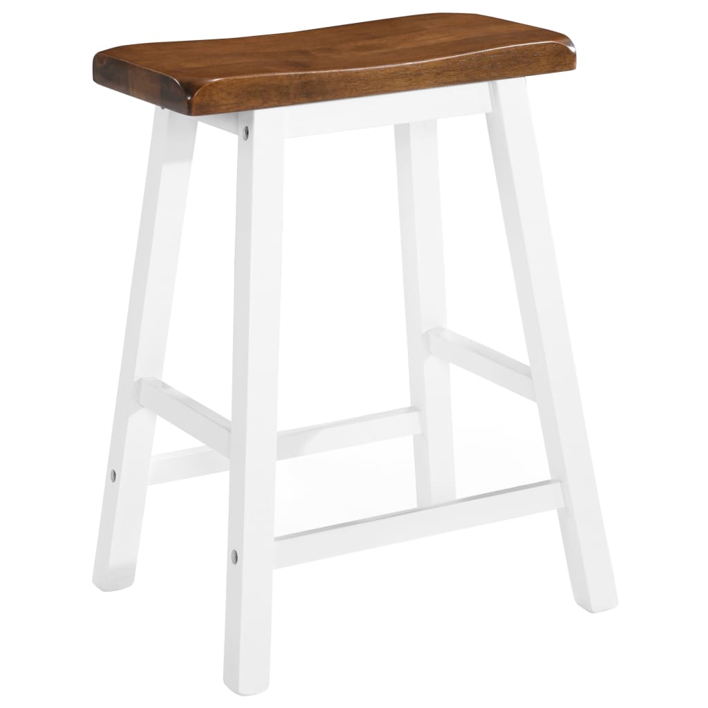 Set Mobilier Tip Bar, Masă Și Scaune, 3 Piese, Lemn Masiv