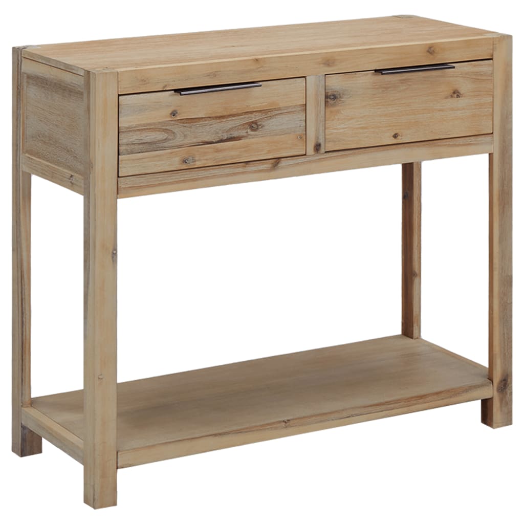 Masă Consolă, 82X33X73 Cm, Lemn Masiv De Acacia