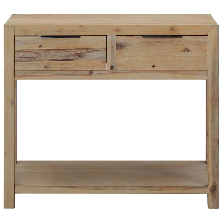 Masă Consolă, 82X33X73 Cm, Lemn Masiv De Acacia