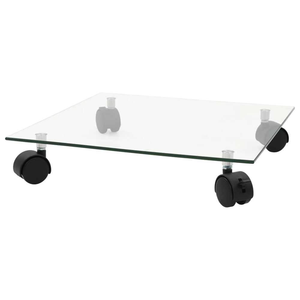 Suport Cu Role De Plante, 2 Buc, 35X35 Cm, Sticlă Securizată