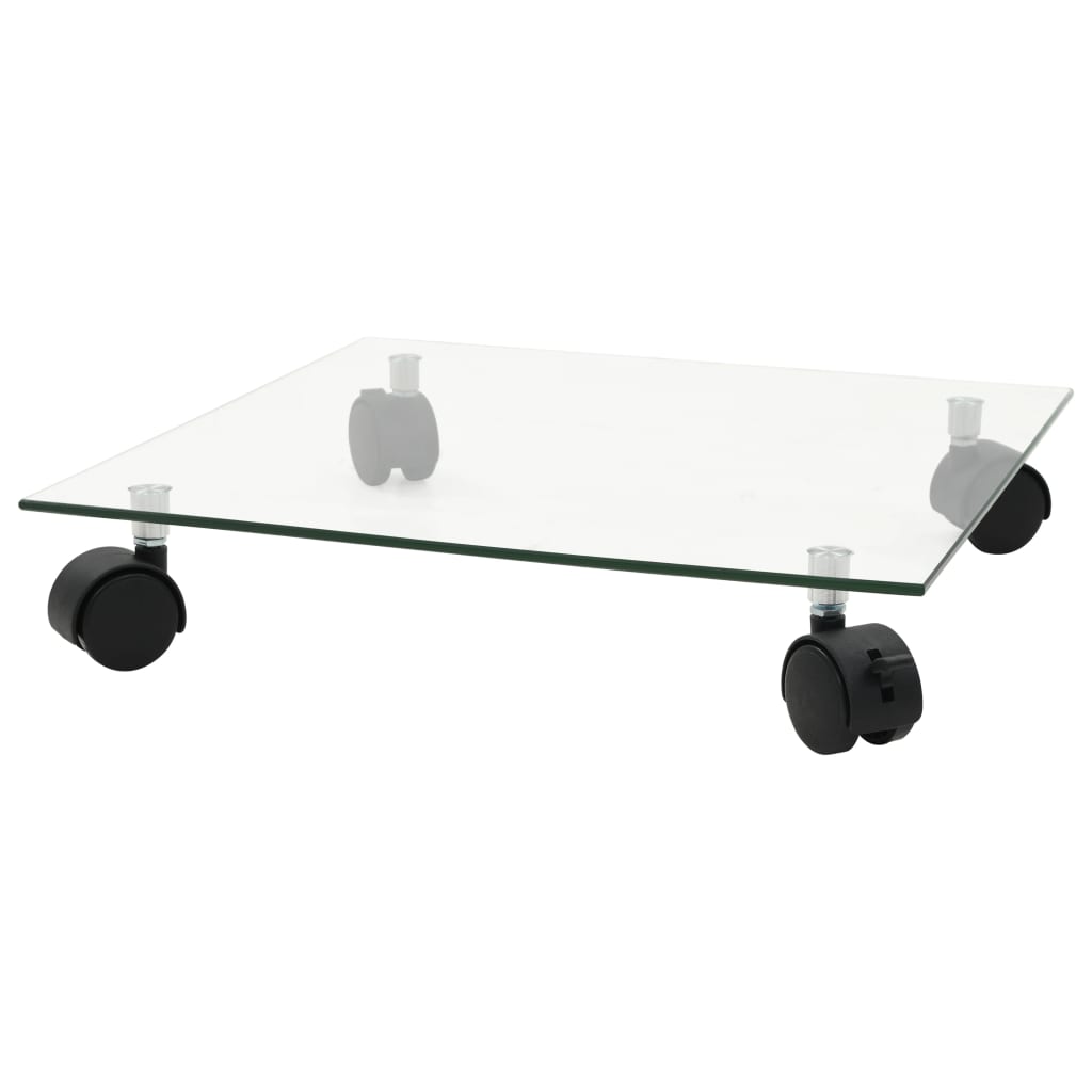 Suport Cu Role De Plante, 2 Buc, 35X35 Cm, Sticlă Securizată