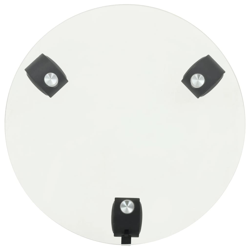Suport Cu Role Pentru Plante, 2 Buc., 28 Cm, Sticlă, Rotund