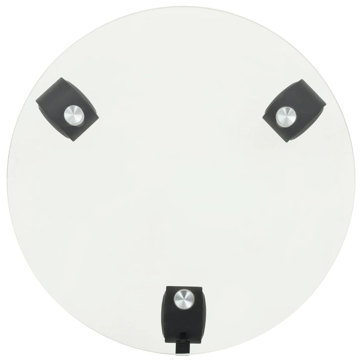 Suport Cu Role Pentru Plante, 2 Buc., 28 Cm, Sticlă, Rotund