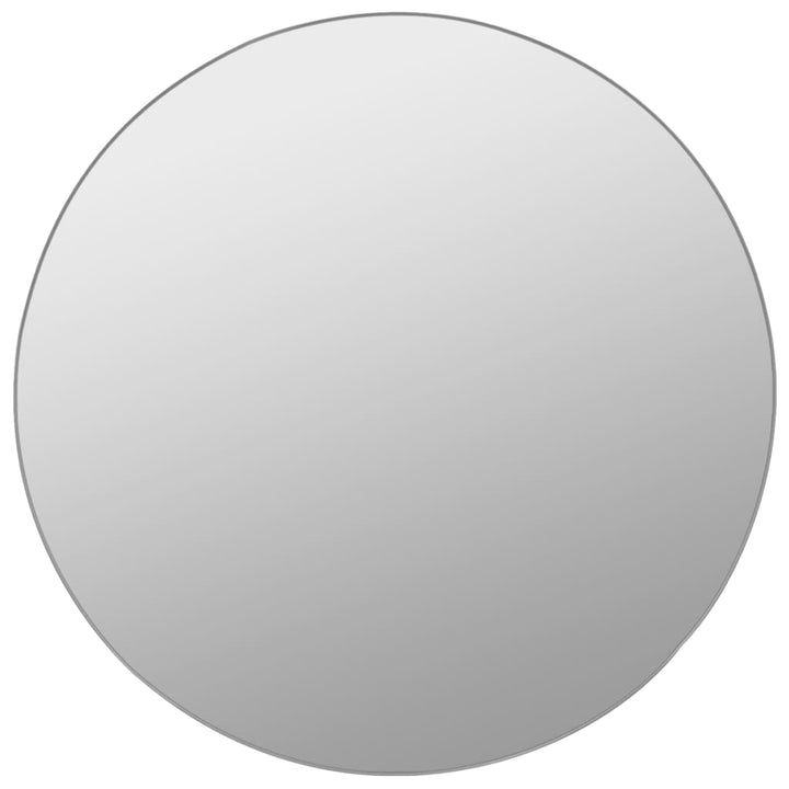 Set Oglindă De Perete, 7 Piese, Sticlă, Rotundă