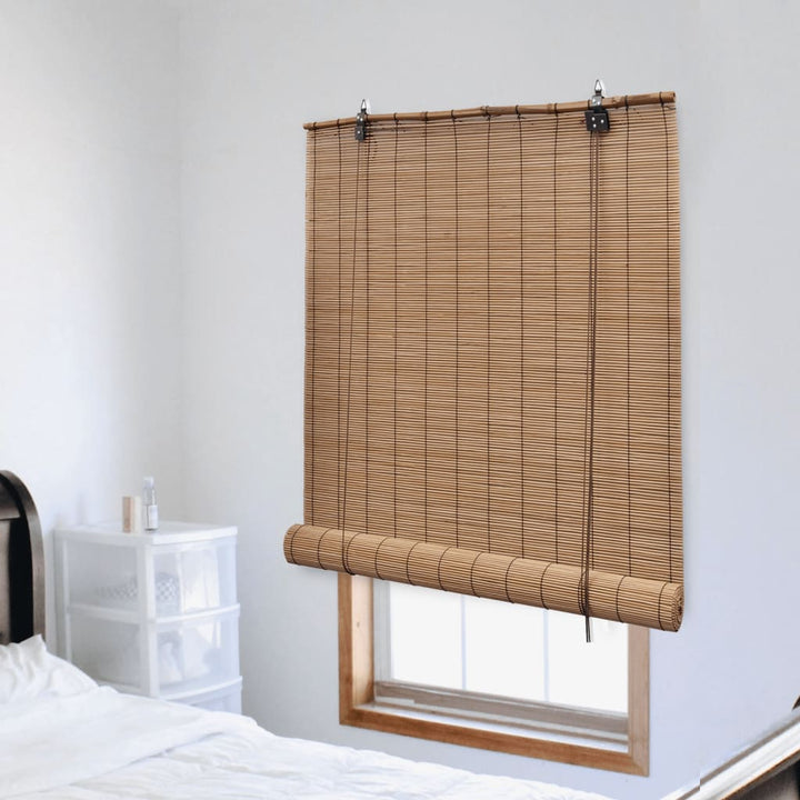 Jaluzea Tip Rulou, Natural, , Bambus