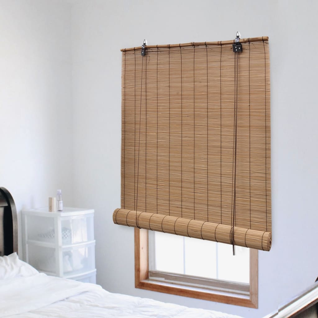 Jaluzea Tip Rulou, Natural, , Bambus