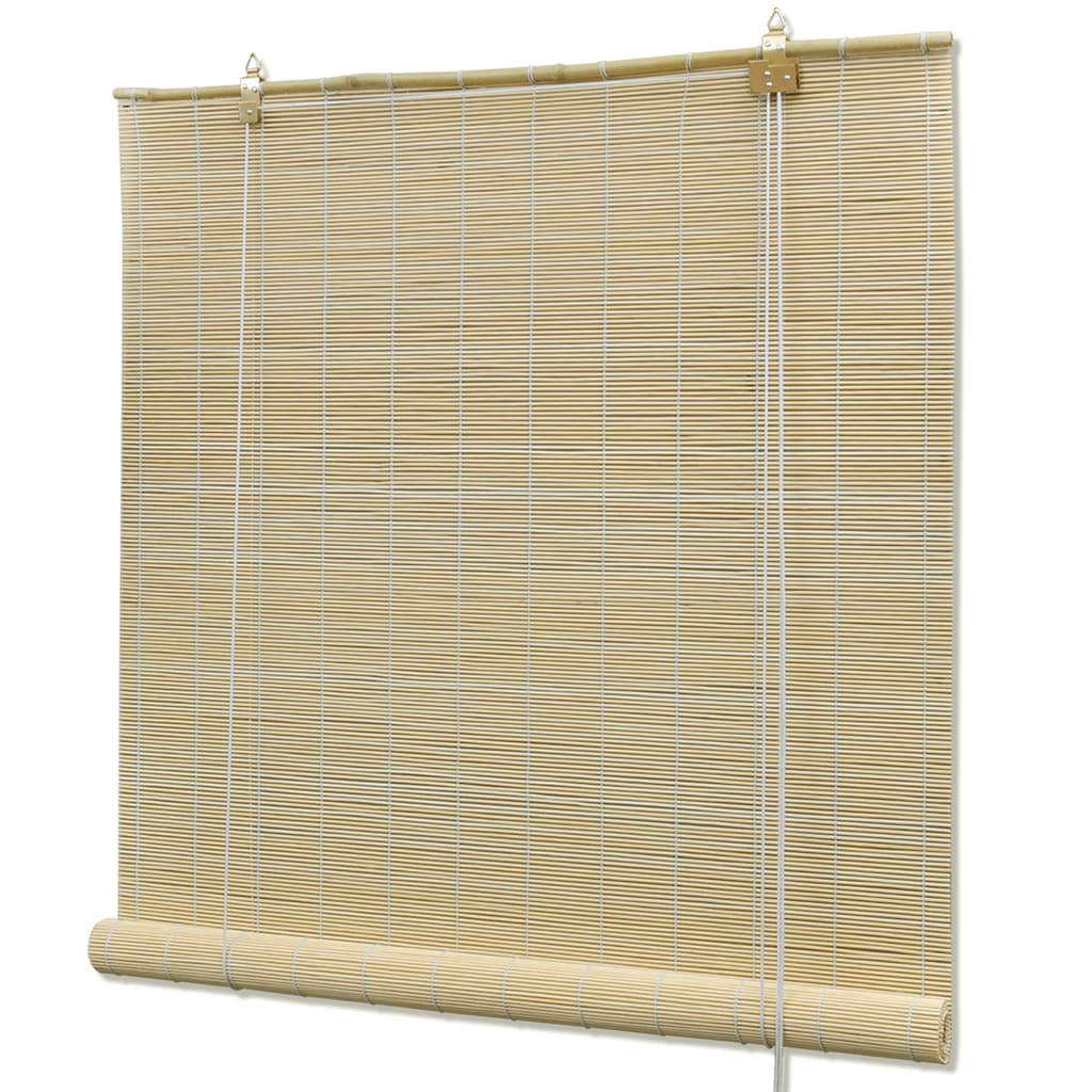 Jaluzea Tip Rulou, Natural, , Bambus