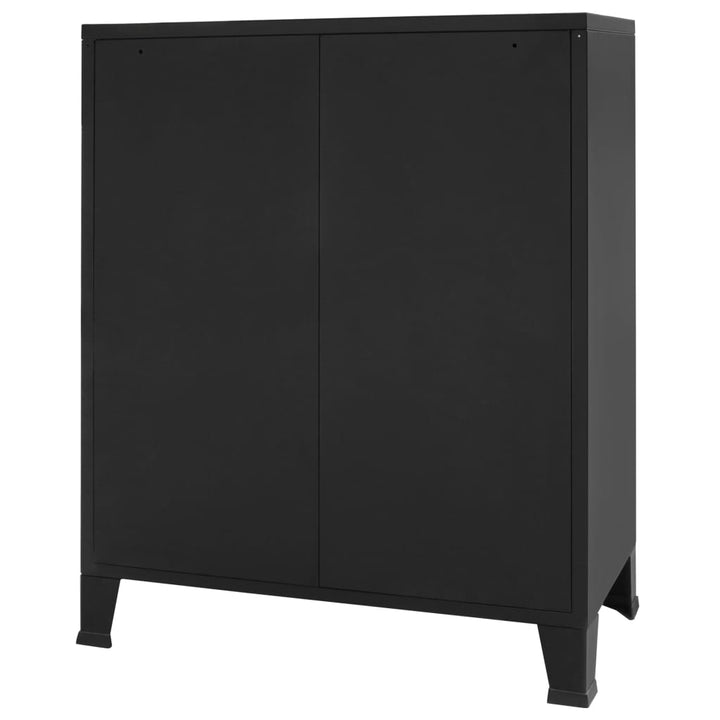 Comodă Sertare, Metal, Stil Industrial, 78X40X93 Cm,