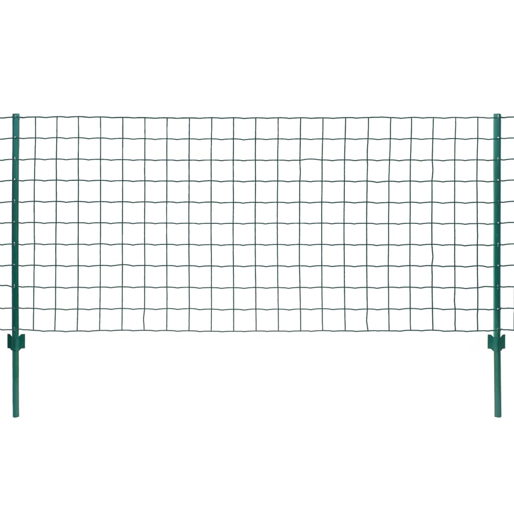 Gard Euro, Verde, 20 X 1,5 M, Oțel
