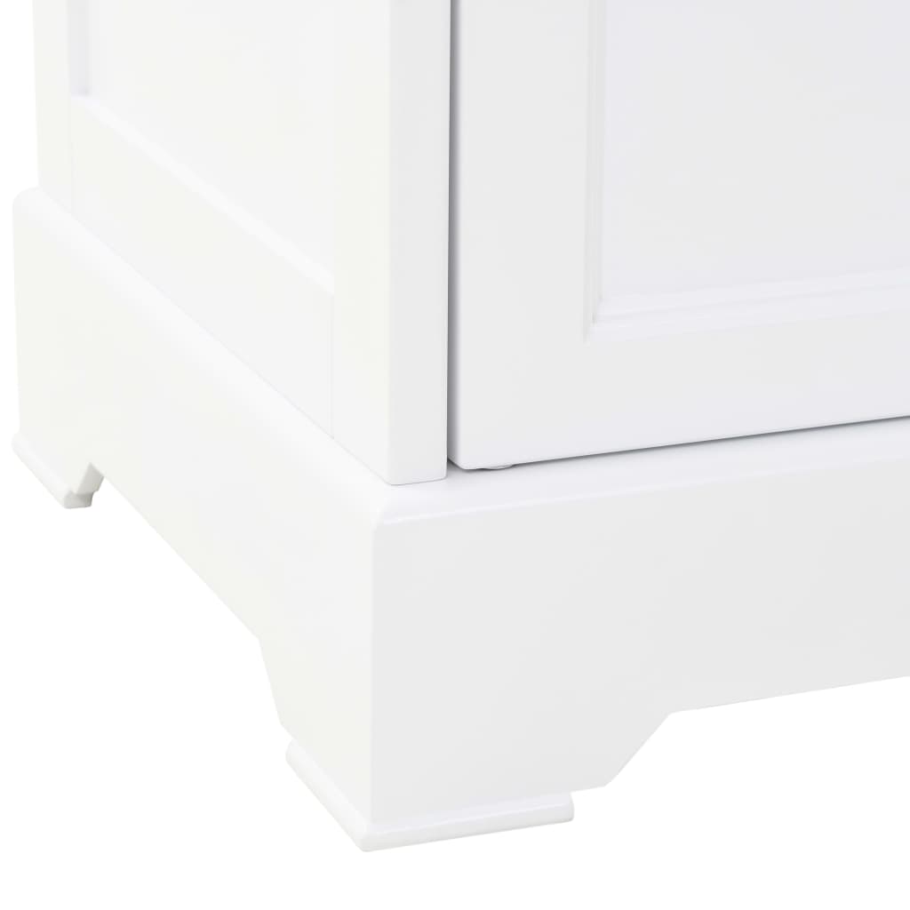 Servantă Galeză Cu 4 Uși, 80 X 40 X 180 Cm, Mdf Și Lemn De Pin