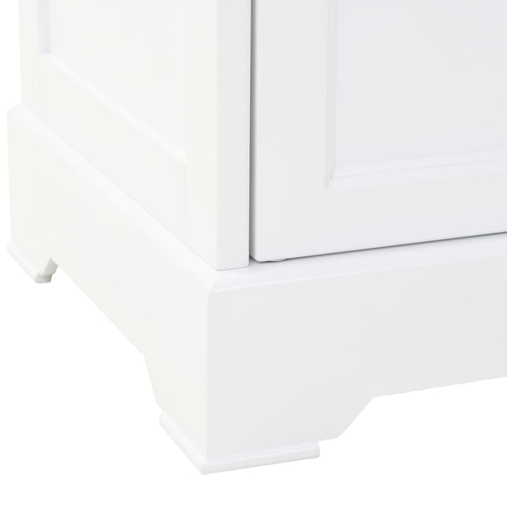 Servantă Galeză Cu 4 Uși, 80 X 40 X 180 Cm, Mdf Și Lemn De Pin