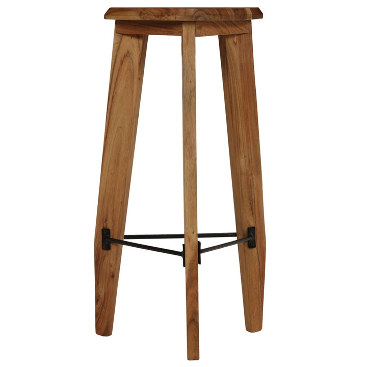 Scaune De Bar, 2 Buc., Lemn Masiv De Acacia