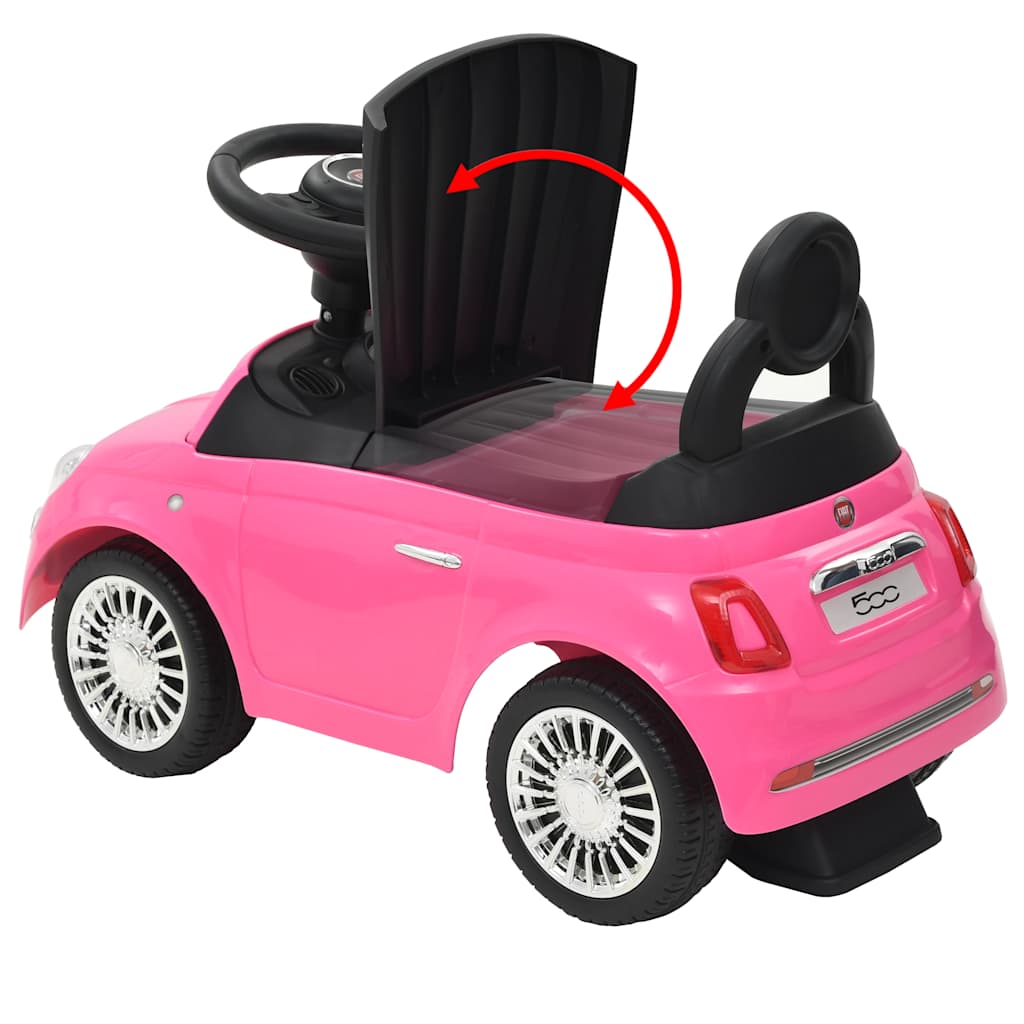 Mașinuță Fără Pedale Fiat 500,