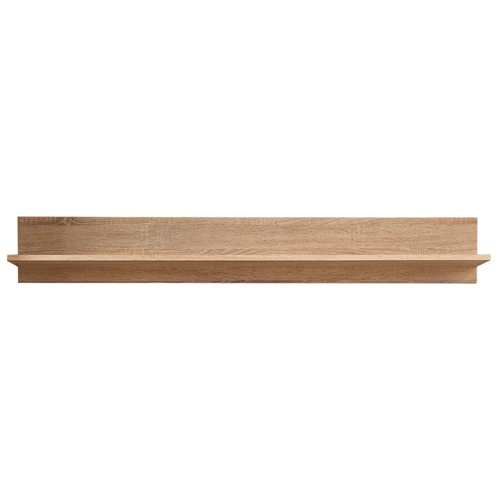 Mobilă De Perete Cu Spațiu Tv, Iluminare Led, Sonoma