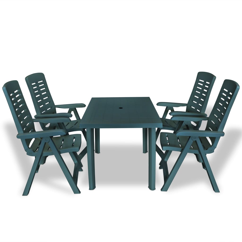 Set Mobilier De Exterior, 5 Piese, , Plastic