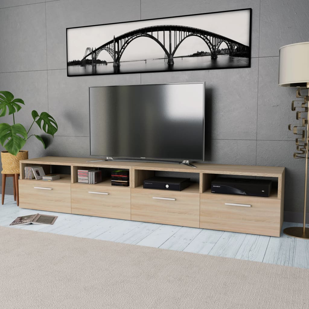 Comode Tv 2 Buc, Pal, 95X35X36 Cm, Culoarea Ului