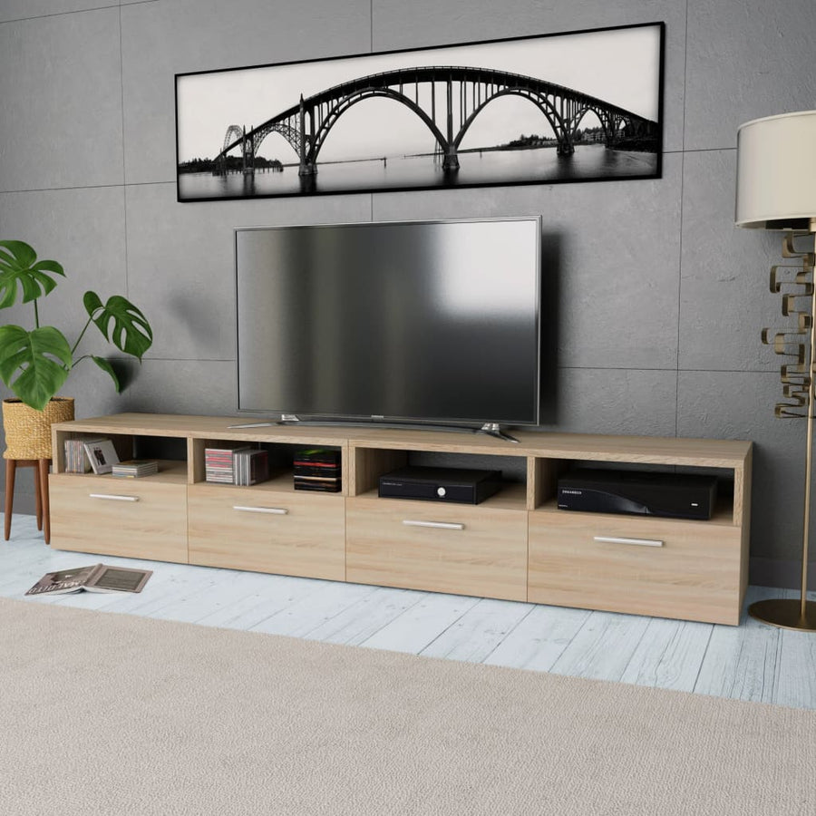 Comode Tv 2 Buc, Pal, 95X35X36 Cm, Culoarea Ului