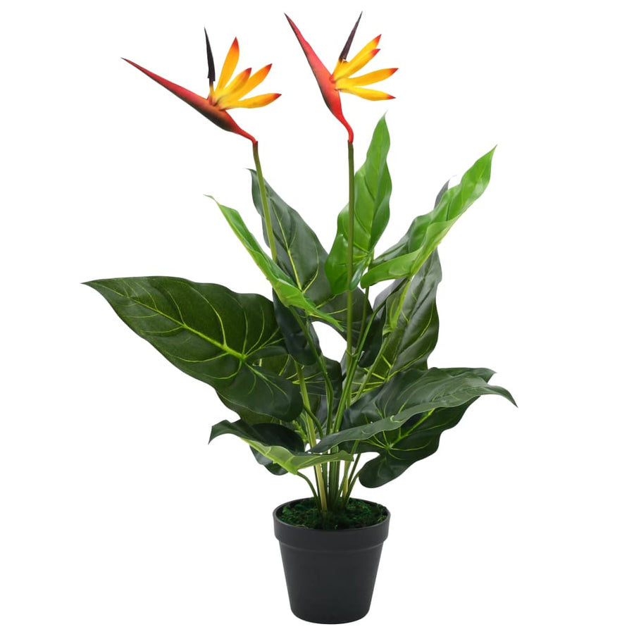 Plantă Artificială Strelitzia Reginae Pasărea Paradisului