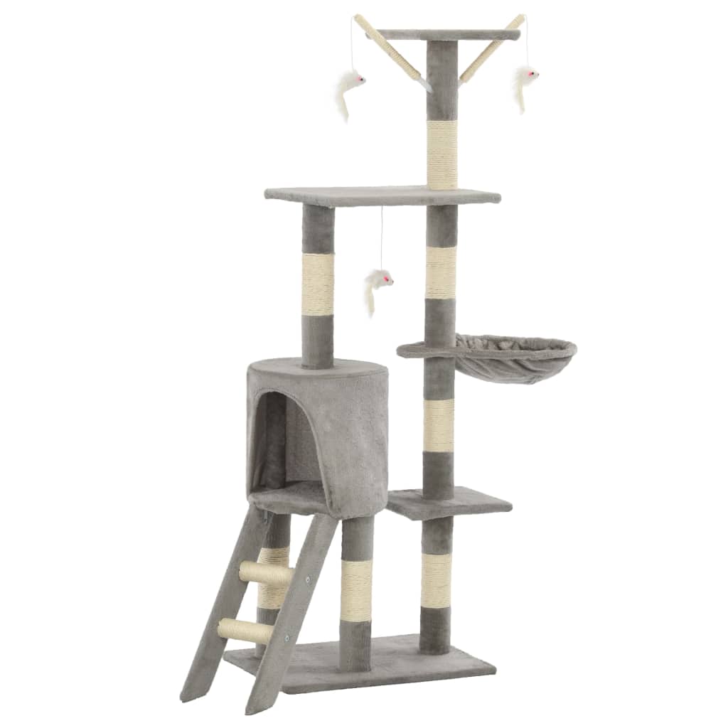 Ansamblu Pisici Cu Stâlpi Din Funie De Sisal, 138 Cm,