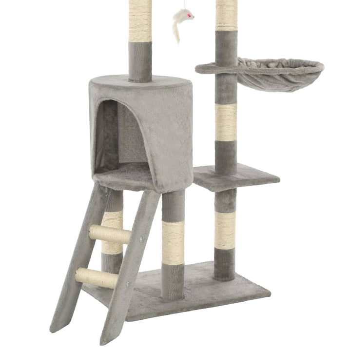 Ansamblu Pisici Cu Stâlpi Din Funie De Sisal, 138 Cm,