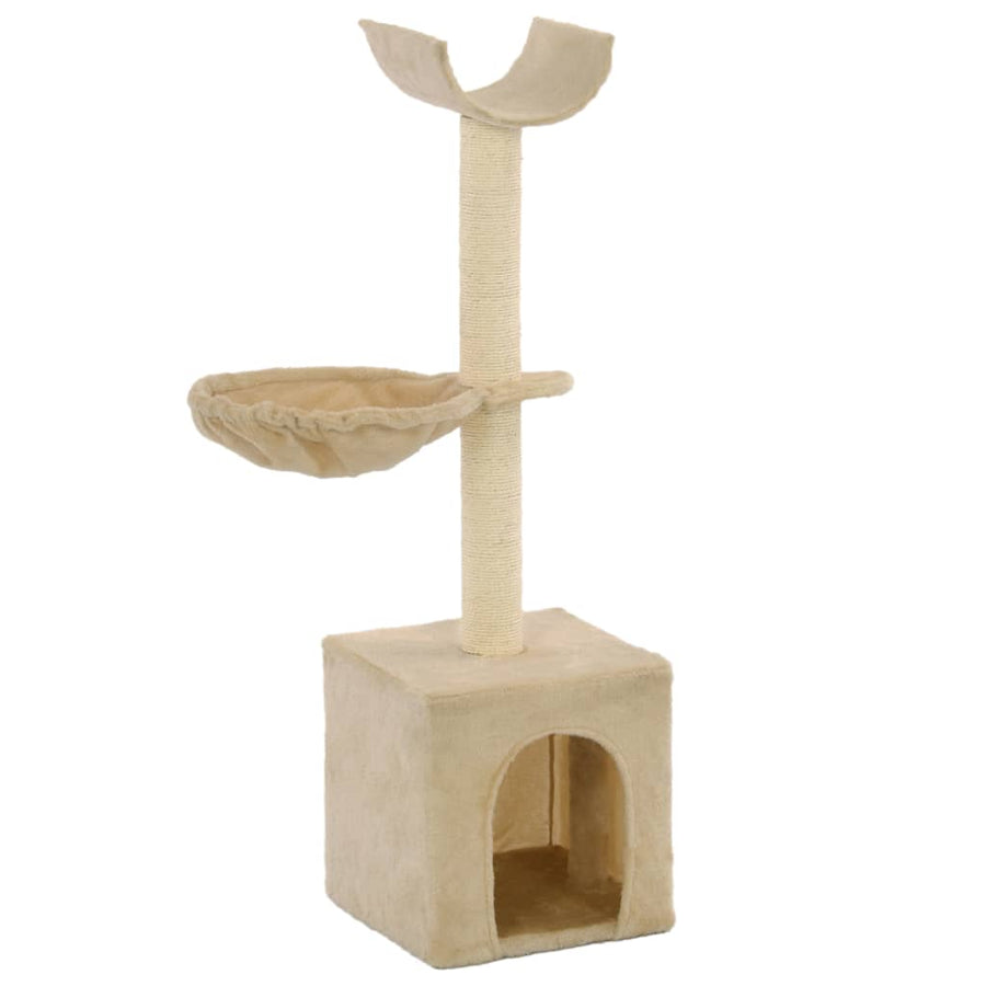 Ansamblu Pisici, Stâlpi Funie De Sisal, 105 Cm,