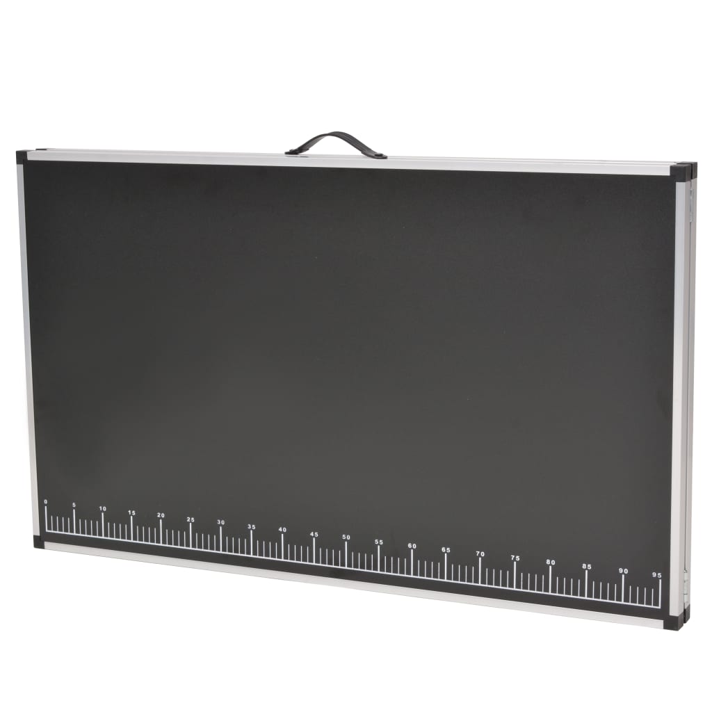 Masă De Lipire Pliabilă, 200 X 60 X 78 Cm, Mdf Și Aluminiu
