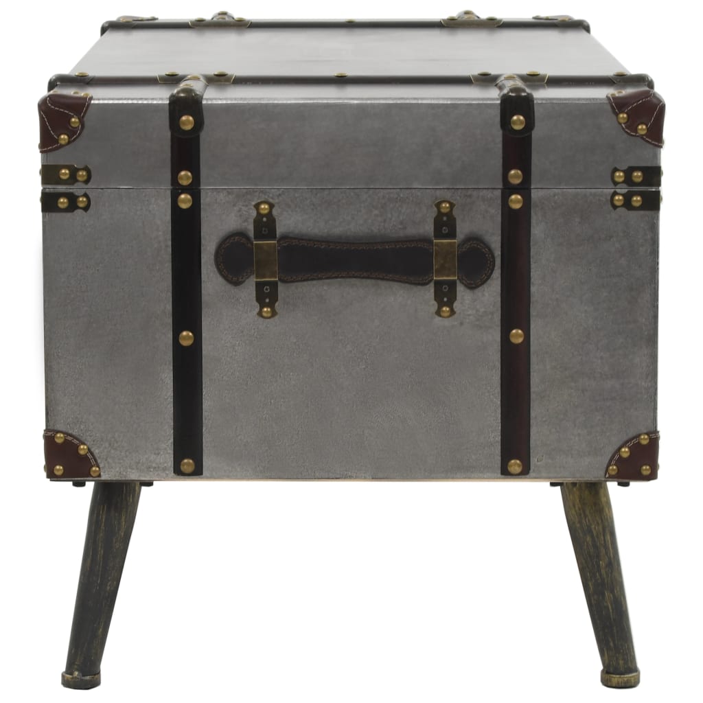Masă De Cafea, Mdf Și Aluminiu, 102X51X47,5 Cm