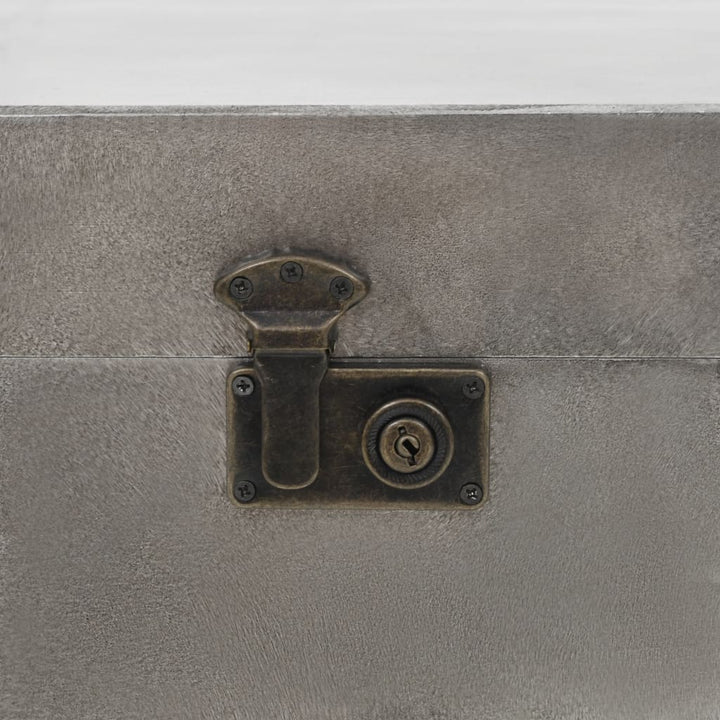 Masă De Cafea, Mdf Și Aluminiu, 102X51X47,5 Cm