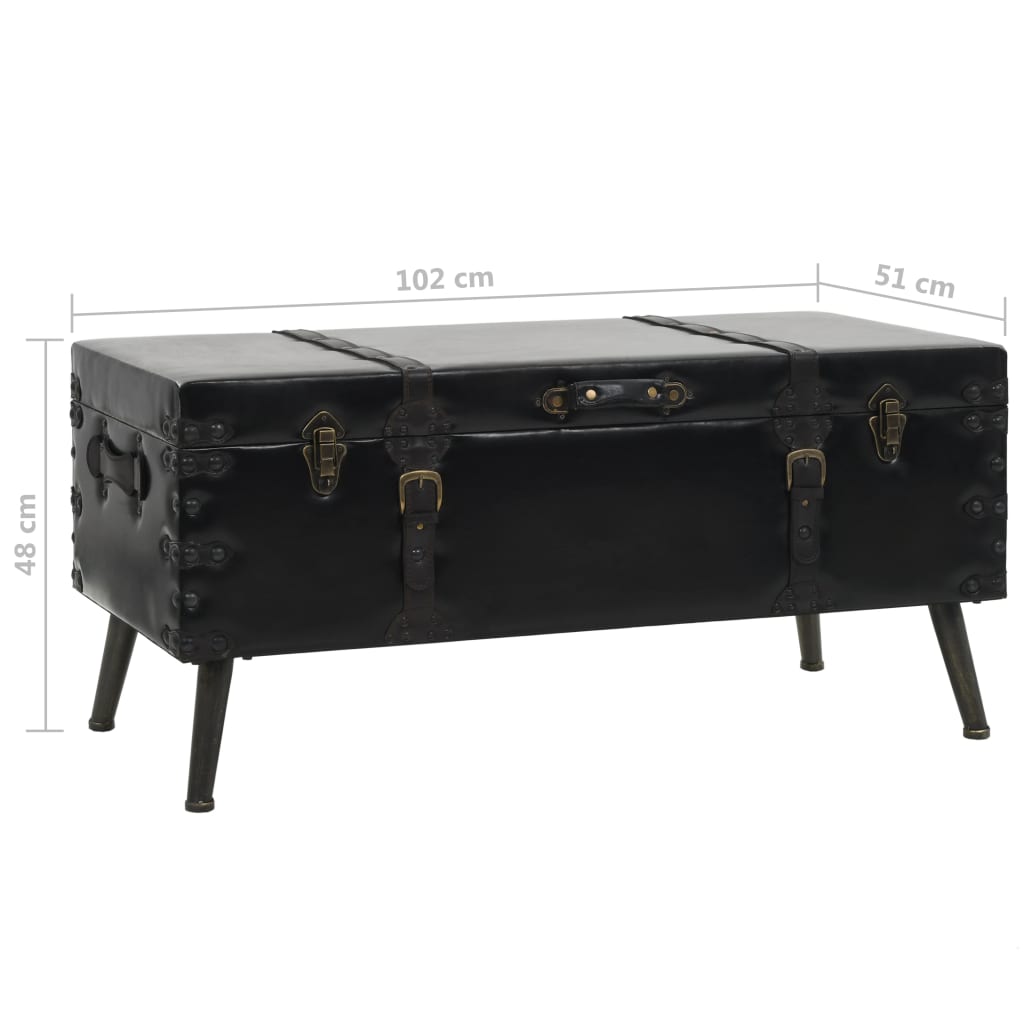 Masă De Cafea Din Mdf Și Oțel 102X51X48 Cm