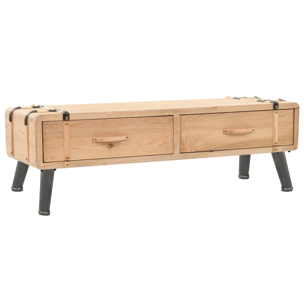 Dulap Tv Din Lemn Masiv De Brad, 120X33X35 Cm