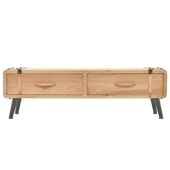 Dulap Tv Din Lemn Masiv De Brad, 120X33X35 Cm