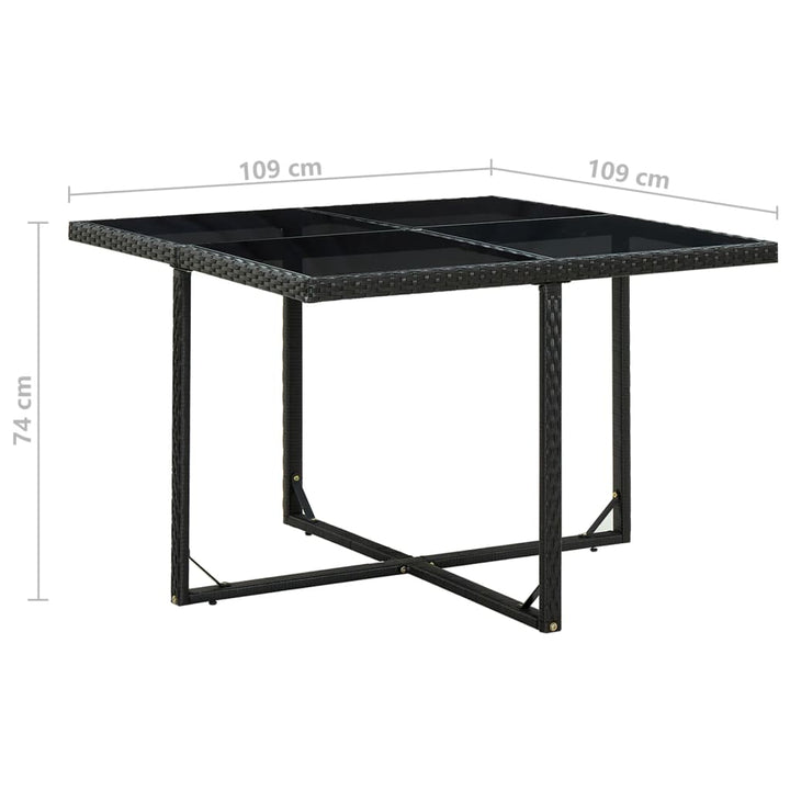Set Mobilier De Exterior Cu Perne, 5 Piese, , Poliratan