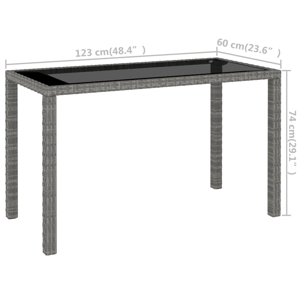 Set Mobilier De Exterior Cu Perne, 6 Piese, , Poliratan