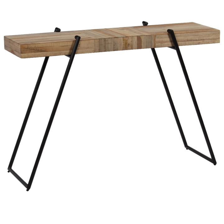 Masă Consolă, 120 X 35 X 81 Cm, Lemn De Tec Reciclat