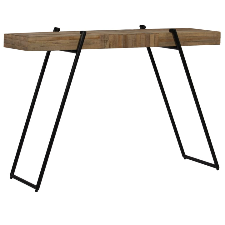 Masă Consolă, 120 X 35 X 81 Cm, Lemn De Tec Reciclat