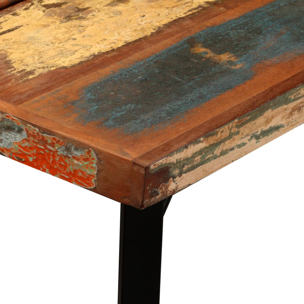 Set Mobilier De Bar, 7 Piese, Lemn Masiv Reciclat