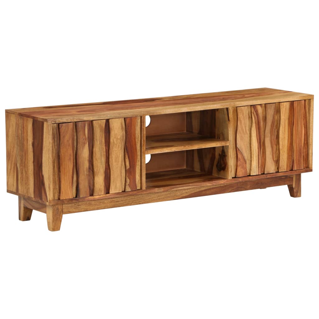 Comodă Tv, Lemn Masiv De Acacia, 118 X 30 X 40 Cm
