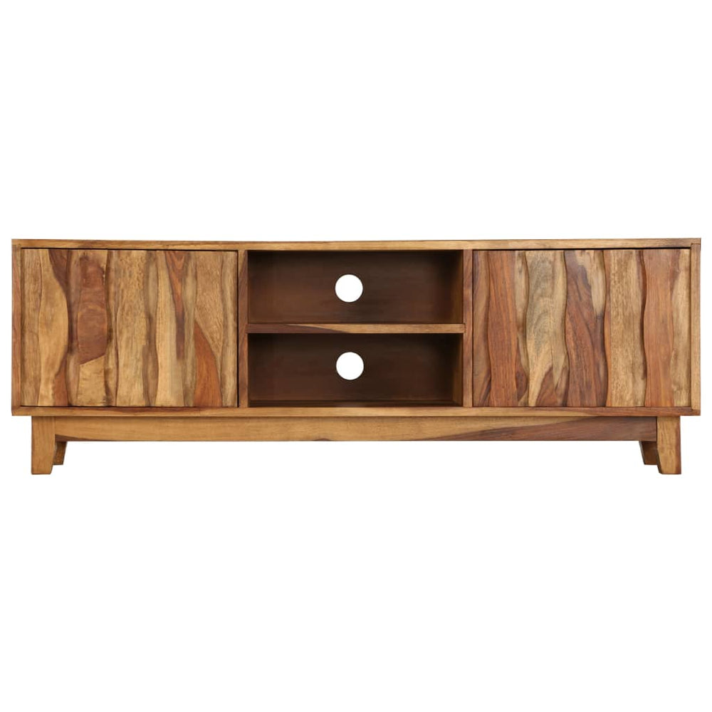 Comodă Tv, Lemn Masiv De Acacia, 118 X 30 X 40 Cm