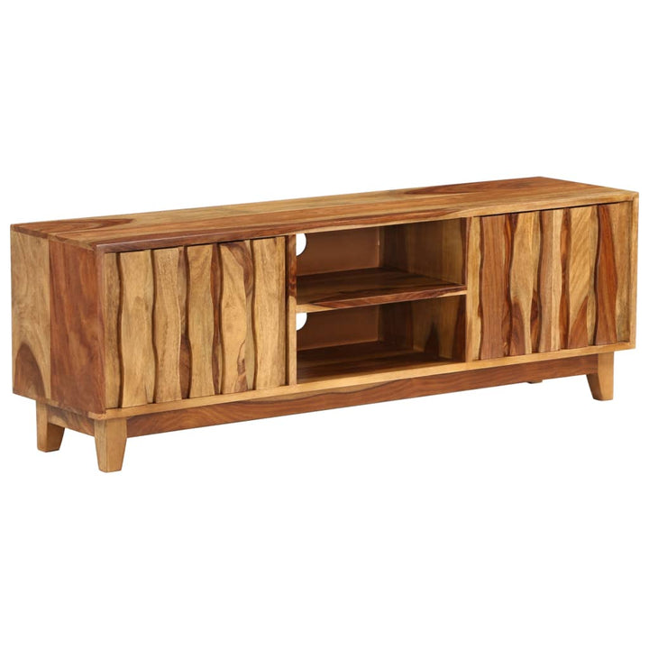 Comodă Tv, Lemn Masiv De Acacia, 118 X 30 X 40 Cm