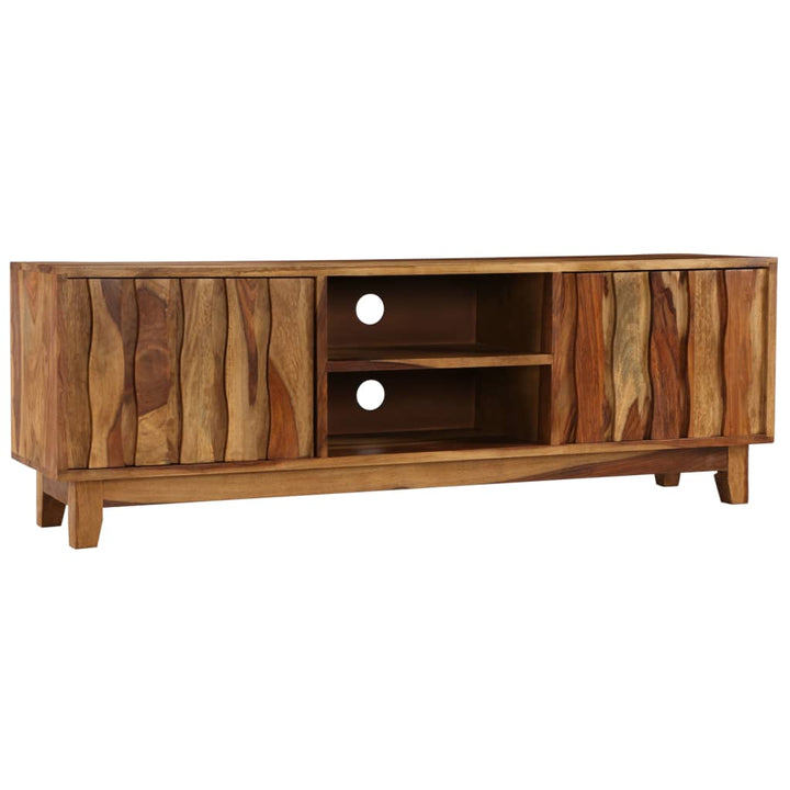 Comodă Tv, Lemn Masiv De Acacia, 118 X 30 X 40 Cm